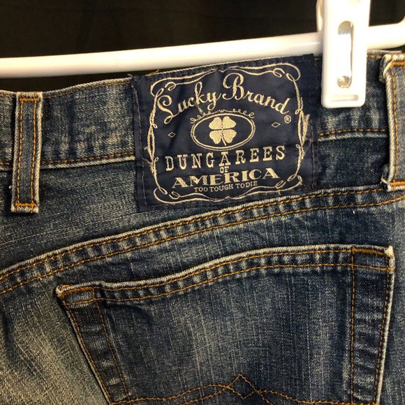 Lucky Brand Dungarees Classic Fit Jeans 32 Waist - Picture 4 of 5